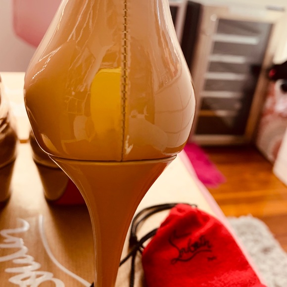 Authentic Christian Louboutin Nude heels sz 6/36 - Picture 6 of 12